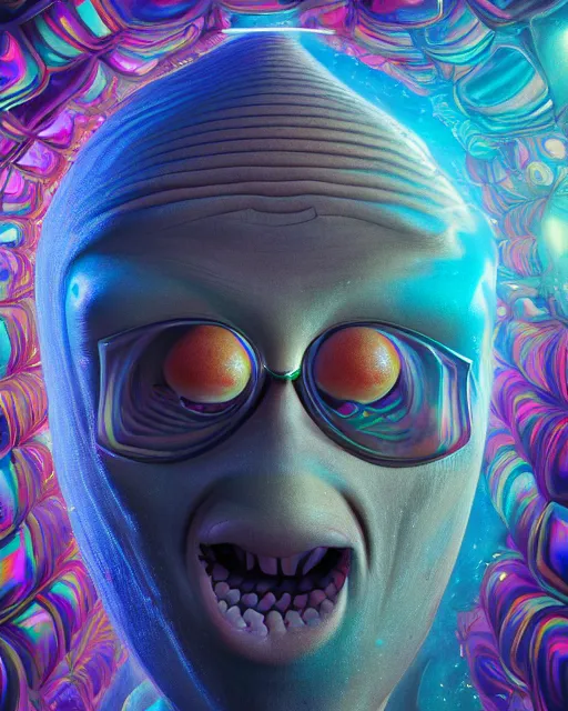 Prompt: portrait ultra dimensional finding nemo entity, accidentally tripping on dmt and acid, psychedelic experience, overwhelming psychosis of self realization and burning awakening, ultra high definition, unreal engine 5, hyperrealism, masterpiece composition, by casey weldon, barclay shaw 8 k photorealistic