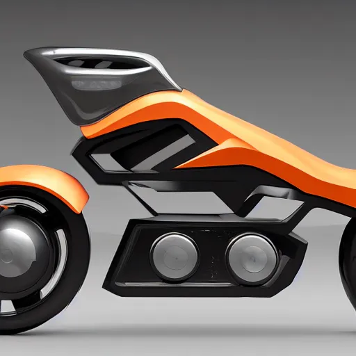 Image similar to futuristic motorbike