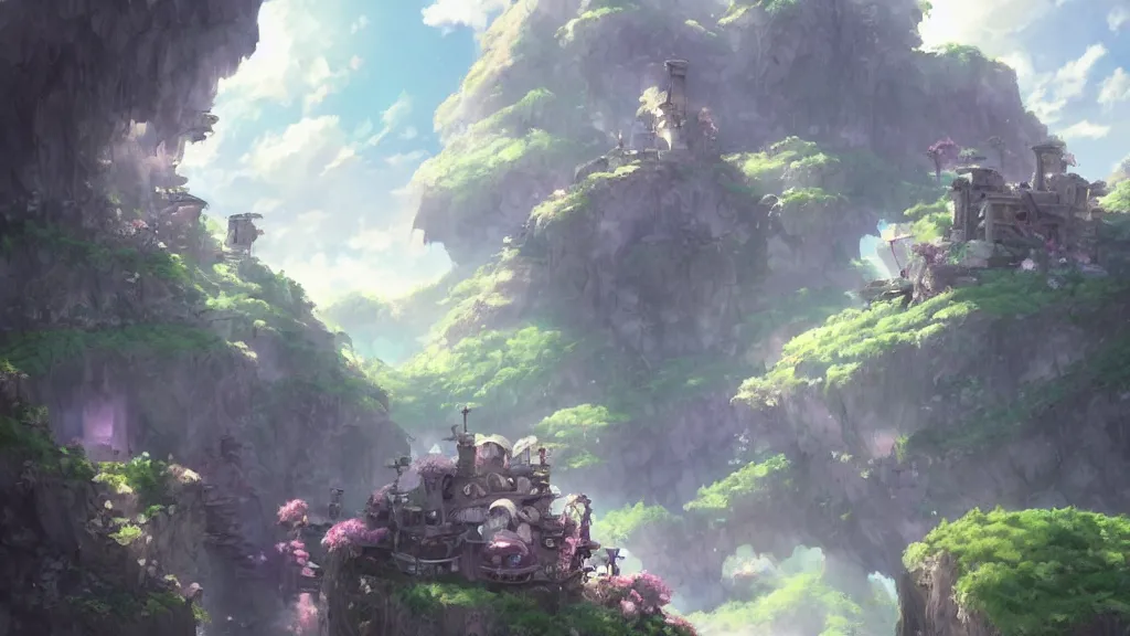 Prompt: made in abyss, fantasy artwork, award winning, very very very very very very very beautiful scenery, artstation