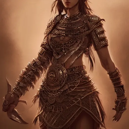 Image similar to beautiful extremely detailed intricate concept art depicting a warrior by wlop. shining jewelry. bcy. net