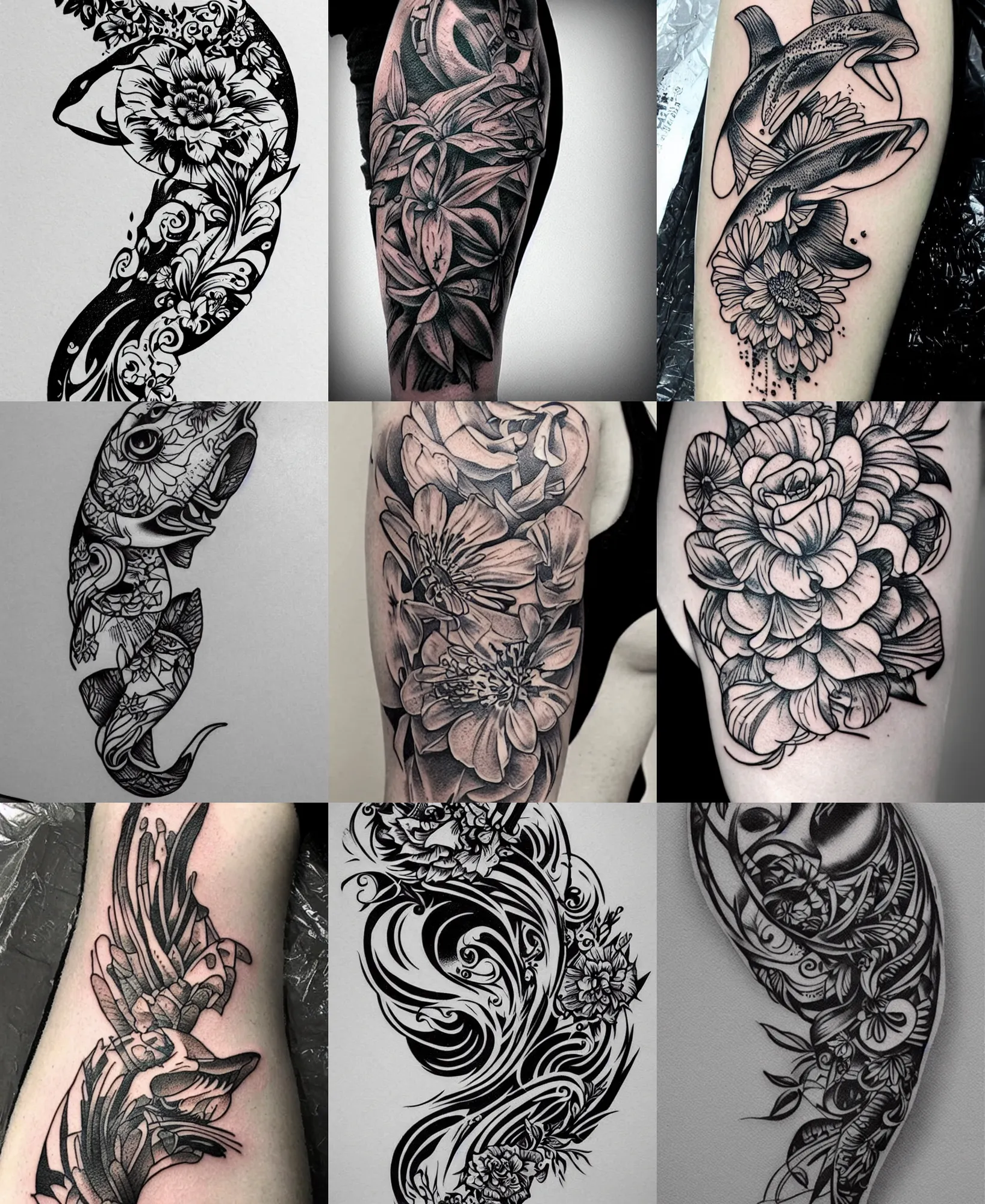 Full sleeve tattoo design | life story | Tattoo contest | 99designs