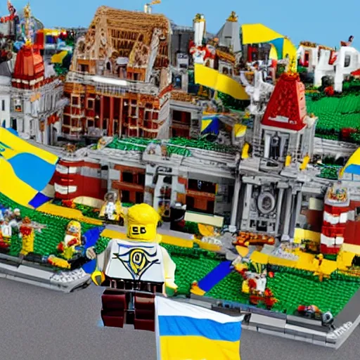 Prompt: lego ukraine