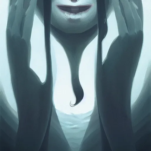 Image similar to face icon stylized minimalist scary stories to tell in the dark, loftis, cory behance hd by jesper ejsing, by rhads, makoto shinkai and lois van baarle, ilya kuvshinov, rossdraws global illumination