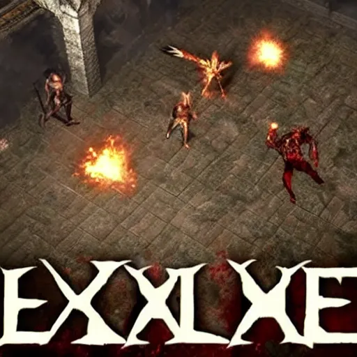 Image similar to exile playing path of exile, meme