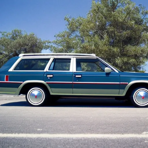 Image similar to a 1 9 8 9 mercury station wagon