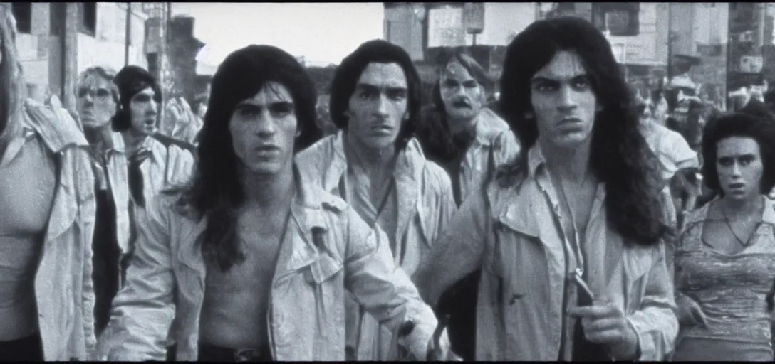 Prompt: A film still from a gritty 1970s Martin Scorcese movie about Vampires, Realism. 4k. 8mm. Grainy. Panavision.