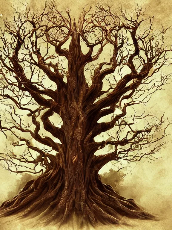 Prompt: A beautiful digital illustration painting of a detailed fantasy tree with a heart carved in the trunk by Blair Leighton and Charlie Bowater, 8k resolution trending on Artstation concept art digital illustration