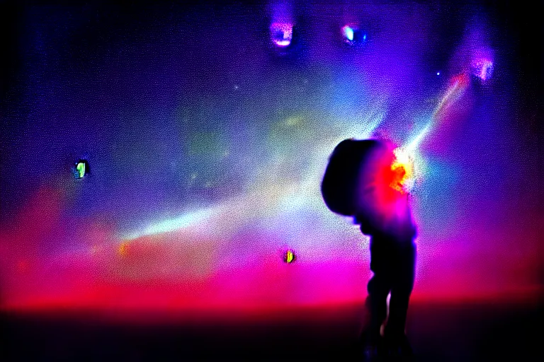 Prompt: the cosmic wonder of a sky full of stars. shine on you crazy diamond. dreamy, futuristic