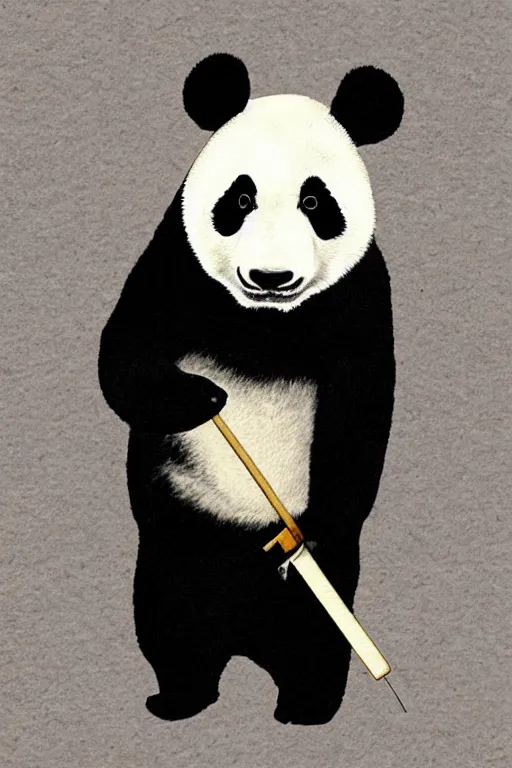 Image similar to gangster panda