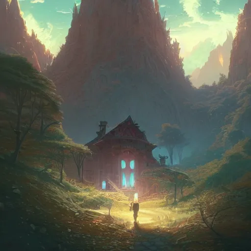 Image similar to tephen bliss, unreal engine, fantasy art by greg rutkowski, loish, rhads, ferdinand knab, makoto shinkai and lois van baarle, ilya kuvshinov, rossdraws, tom bagshaw, global illumination, radiant light, detailed and intricate environment