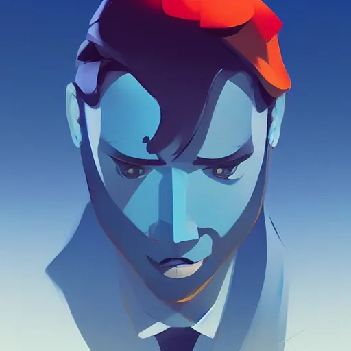 Image similar to face icon stylized minimalist casablanca, loftis, cory behance hd by jesper ejsing, by rhads, makoto shinkai and lois van baarle, ilya kuvshinov, rossdraws global illumination