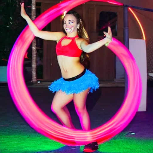 Image similar to remy lacroix hula hoop dancing