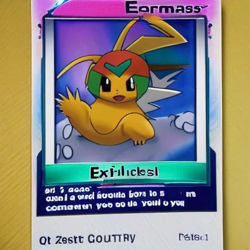 Image similar to custom ex pokemon card