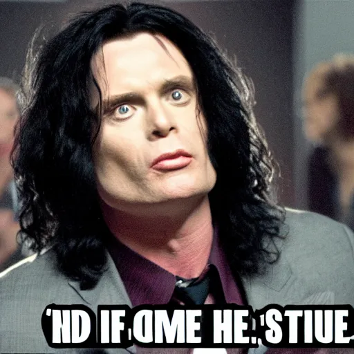 Image similar to tommy wiseau's the room, in the style of steve vance