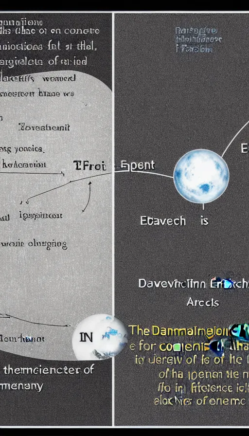 Image similar to the two complementary forces that make up all aspects and phenomena of life, by David Eichenberg