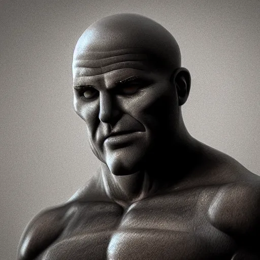 Image similar to a photography of mister clean realistic