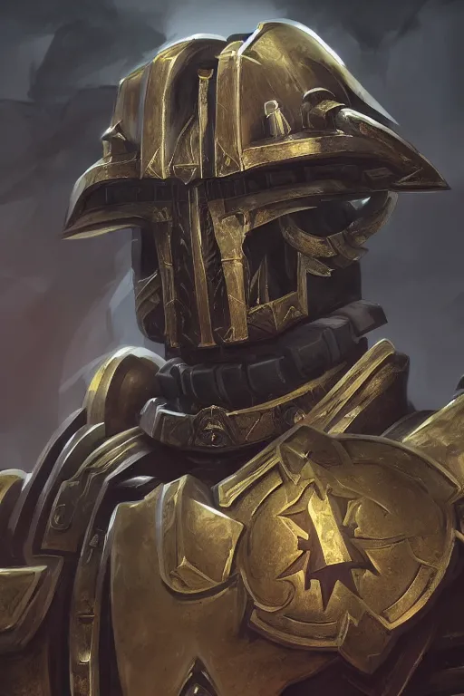 Image similar to armor portrait heros warhammer 4 0 k horus heresy fanart - the primarchs emperor by johannes helgeson animated with vfx concept artist & illustrator global illumination ray tracing hdr fanart arstation zbrush central hardmesh 8 k octane renderer comics stylized