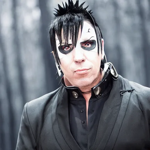 Image similar to Naruto as Till Lindemann