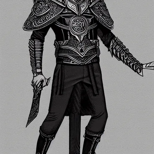 Image similar to full body shot of Odin in modern world, casual clothes, insanely detailed and complex, highly-detailed