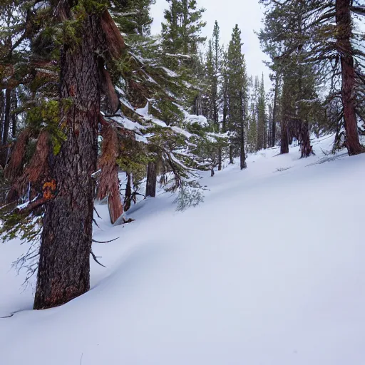 Prompt: a photograph taken in payette national forest with absolutely zero bears