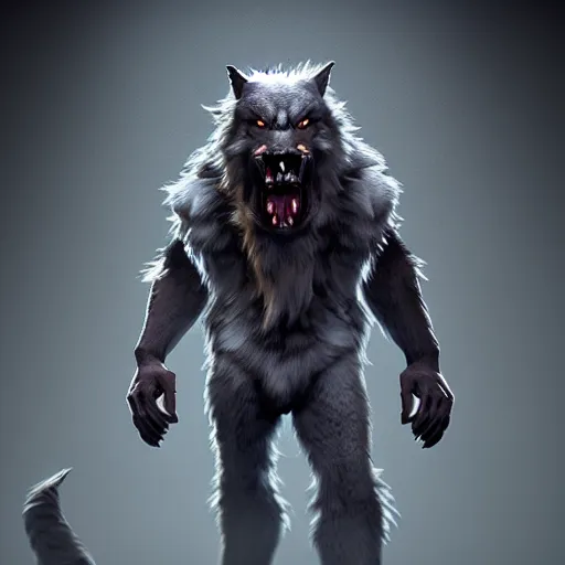 Image similar to cute werewolf from van helsing unreal engine hyperreallistic render 8k character concept art masterpiece