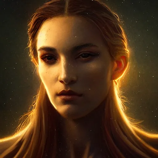 Prompt: majestic gracious regal seductive goddess selene portrait, ancient greece, atmospheric lighting, painted, menacing, intricate, volumetric lighting, beautiful, rich deep colours masterpiece, golden hour, sharp focus, ultra detailed, by leesha hannigan, ross tran, thierry doizon, kai carpenter, ignacio fernandez rios