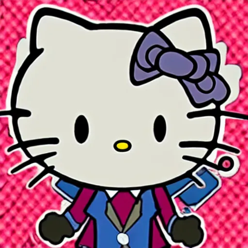 Prompt: Hello kitty as a Doctor Strange,