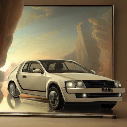 Image similar to sci fi car f1 hatchback transport design organic smooth elastic forms 30% of canvas; wall structure on the coronation of napoleon painting 20% of canvas; by Jacques-Louis David, pinterest keyshot product render, cloudy plastic ceramic material shiny gloss water reflections, ultra high detail ultra realism, 4k