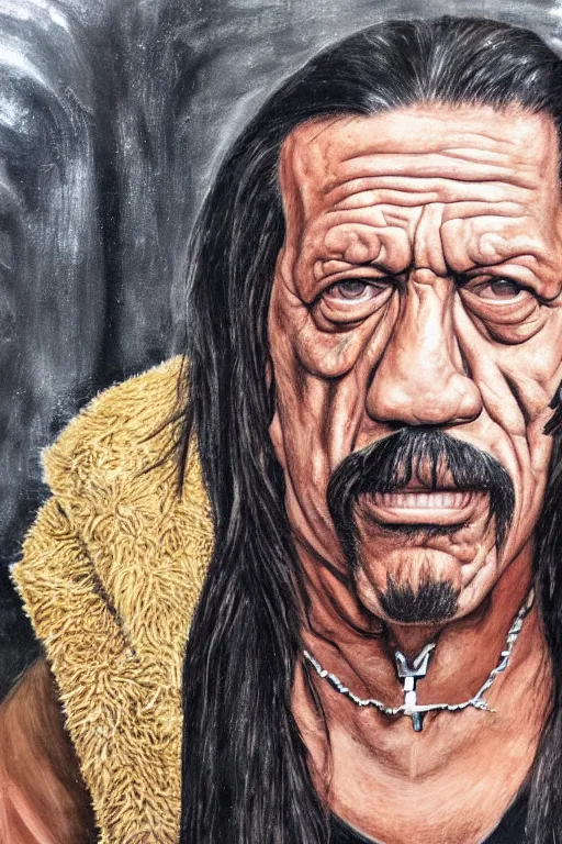 Prompt: portrait of Danny Trejo