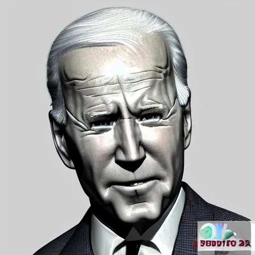 Prompt: 3 d model of joe biden