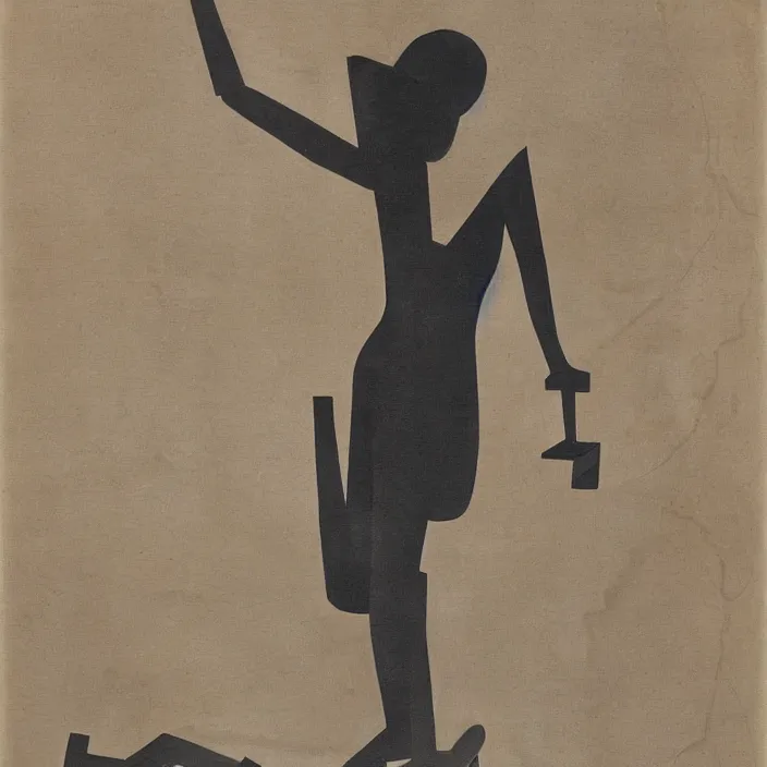 Image similar to woman designed by corbusier