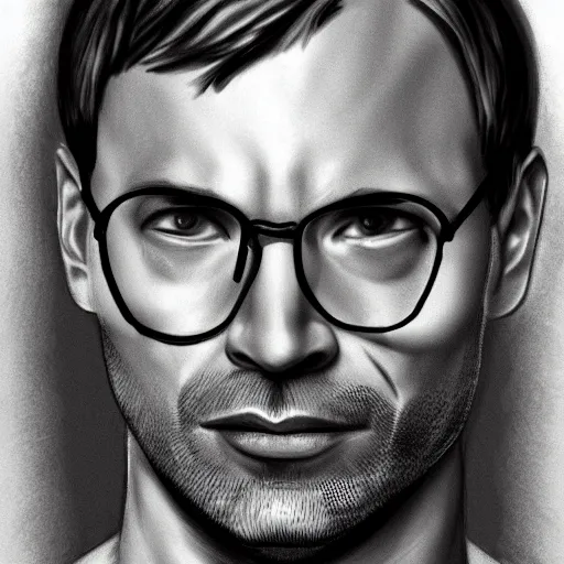 Image similar to anatomy of jeffrey dahmer, da vinci notes, ultradetailed, sketch, anatomy study, artstation