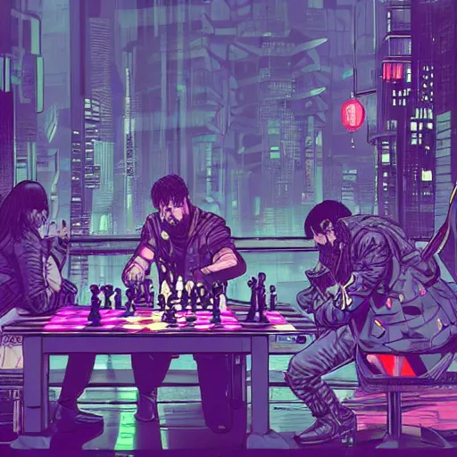 Cyber Chess on Behance