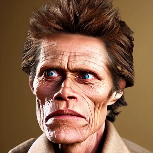 Prompt: willem dafoe as a woman