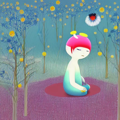 Image similar to melancholy by Chiho Aoshima