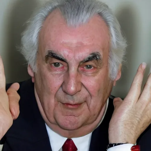 Image similar to milos zeman