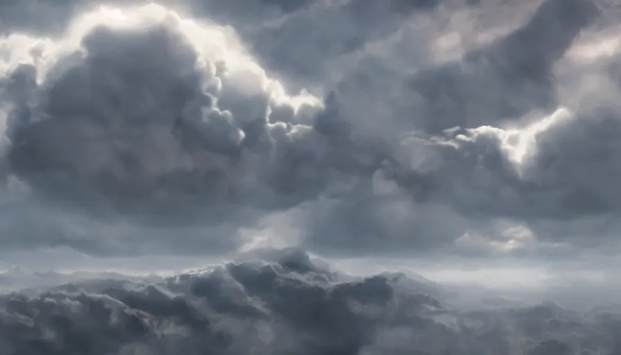 Image similar to cloud in the shape of a lion, matte painting, highly detailed, 8k