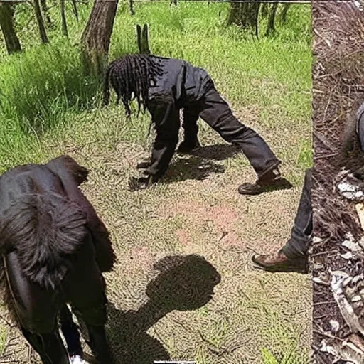 Image similar to trailcam footage of chief keef