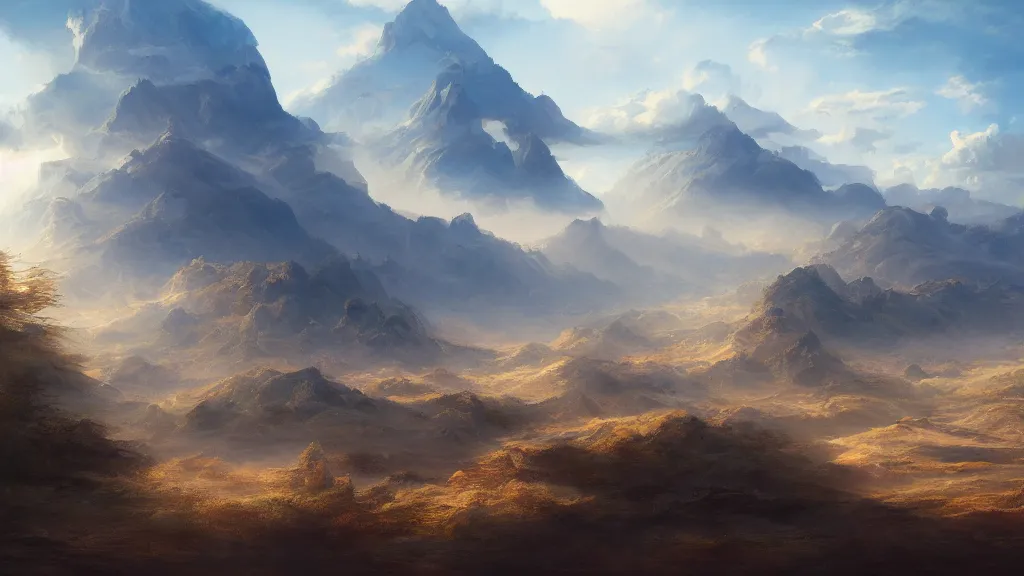 Image similar to Trending on artstation, beautiful plains, detailed matte painting, oil on canvas