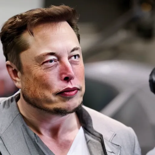 Prompt: midlife crisis Elon Musk