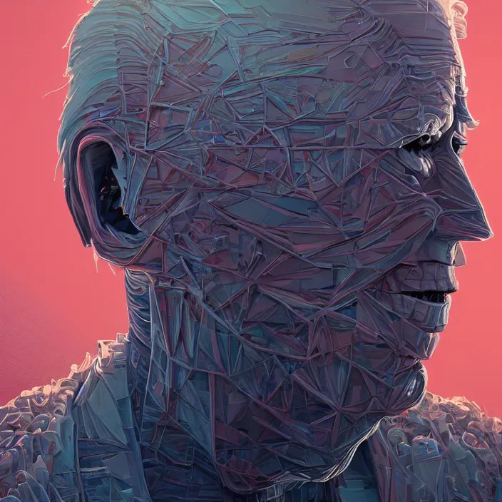 Prompt: portrait of joe biden as skeleton. intricate abstract. intricate artwork. by Tooth Wu, wlop, beeple, dan mumford. octane render, trending on artstation, greg rutkowski very coherent symmetrical artwork. cinematic, hyper realism, high detail, octane render, 8k, iridescent accents