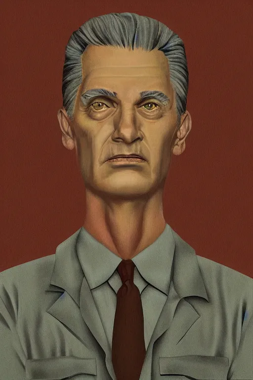 Prompt: Twin Peaks artwork by George Bletsis