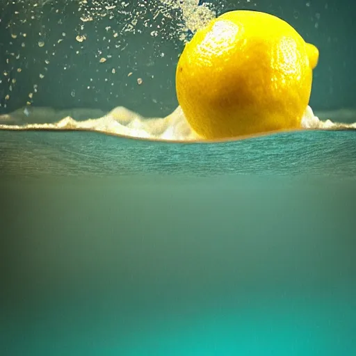 Image similar to lemon, splash underwater! photoshop edit, golden ratio