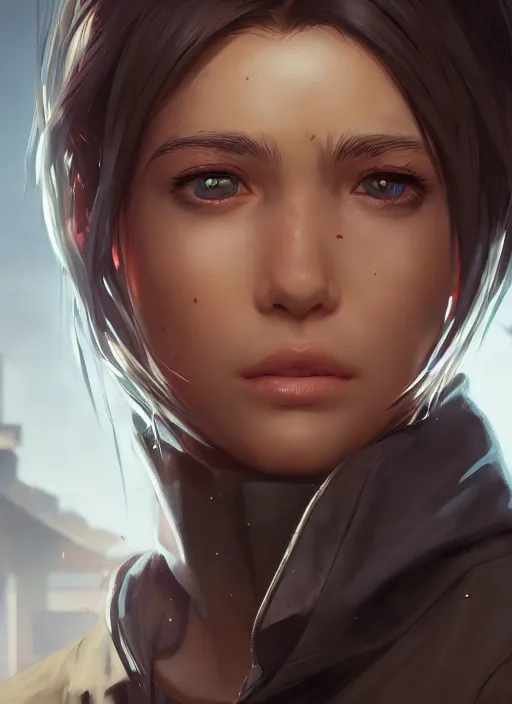 Image similar to celes chere portrait headshot, sharp, rendered in unreal engine 5, anime key art by greg rutkowski, wlop, bloom, dramatic lighting