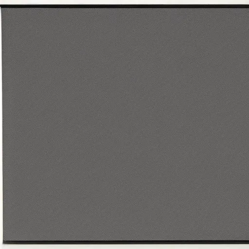 Prompt: filled canvas of the darkest black by karl gerstner, solid color, monochrome, 8 k scan