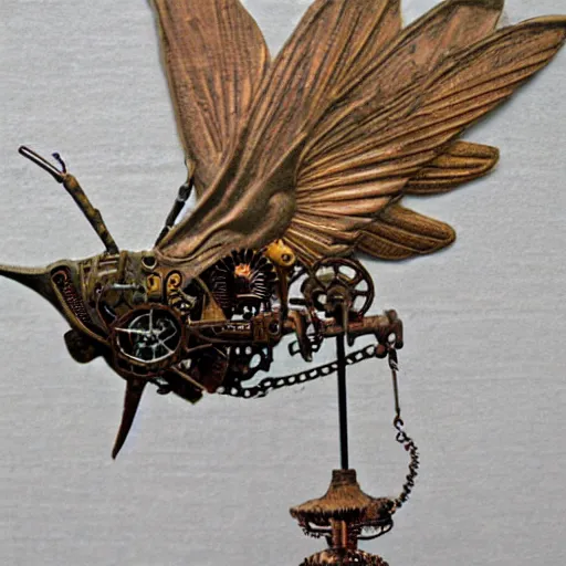 Image similar to steampunk!!!! Hummingbird