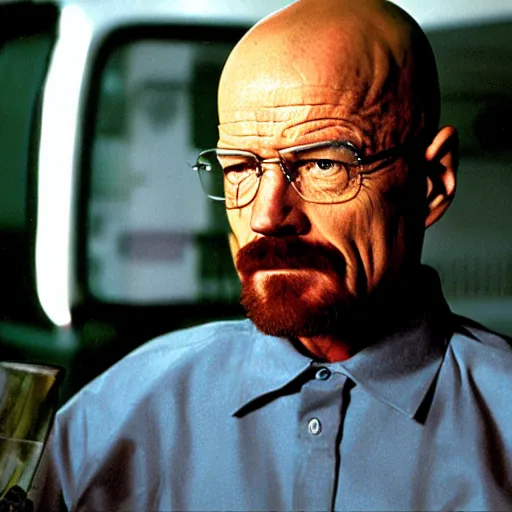 Prompt: Walter White by Ned M. Seidler