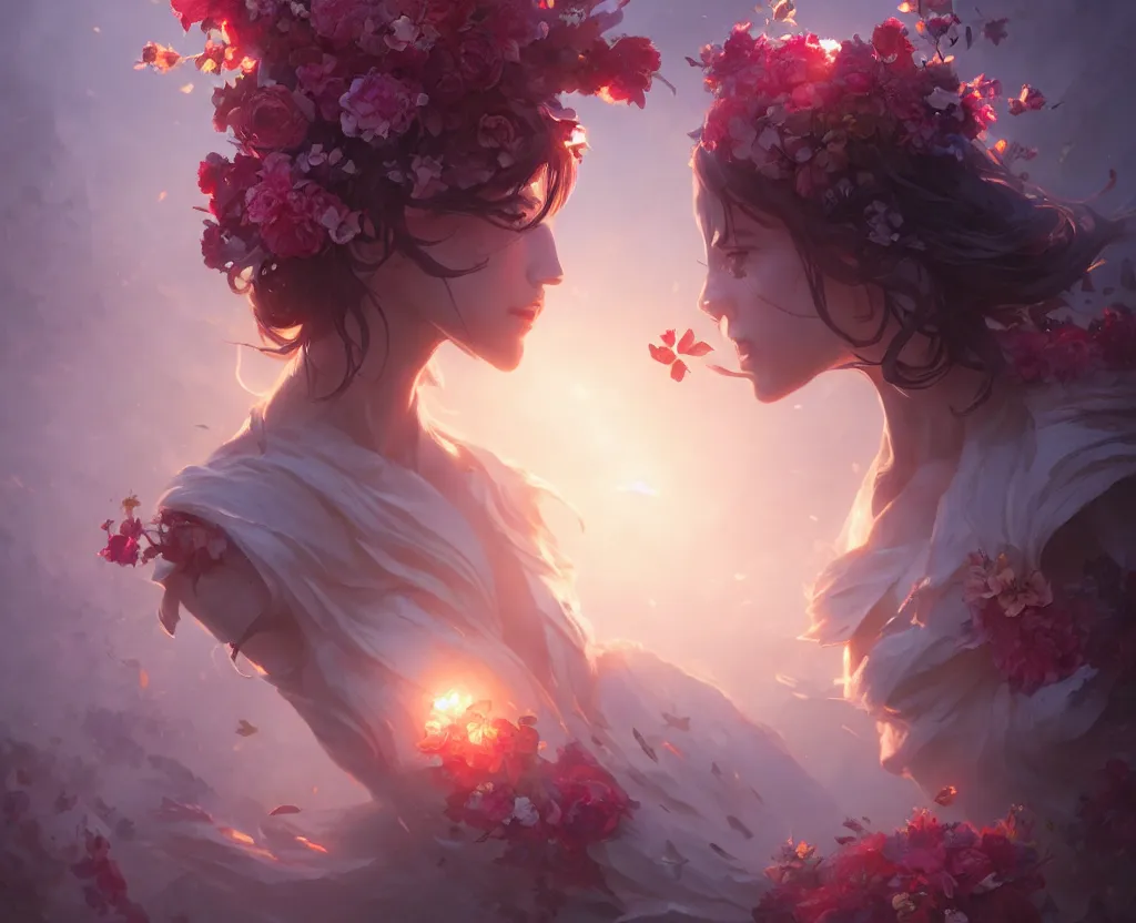 Prompt: fantastic flowers by artgerm and greg rutkowski, volumetric lighting, epic scene, photography, perfect shape, high detailed, hyperrealistic, ultra detailed, 8 k resolution