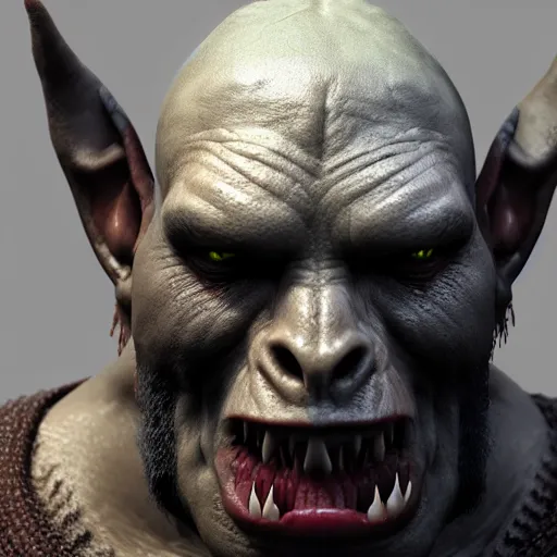 Prompt: orc character, dark fantasy, highly detailed, centered, artstation, smooth, sharp focus, octane render, 3 d render, ray traced, weta digital, ilm