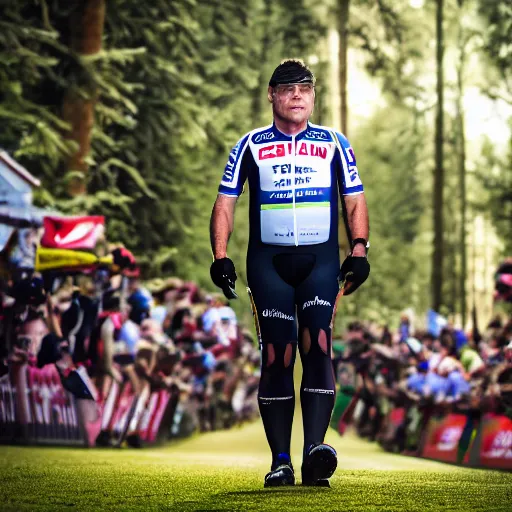 Image similar to Jan Ullrich as Mr. Proper, 8k image